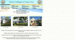 Desktop Screenshot of norriscottages.salo.com