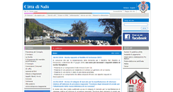 Desktop Screenshot of comune.salo.bs.it